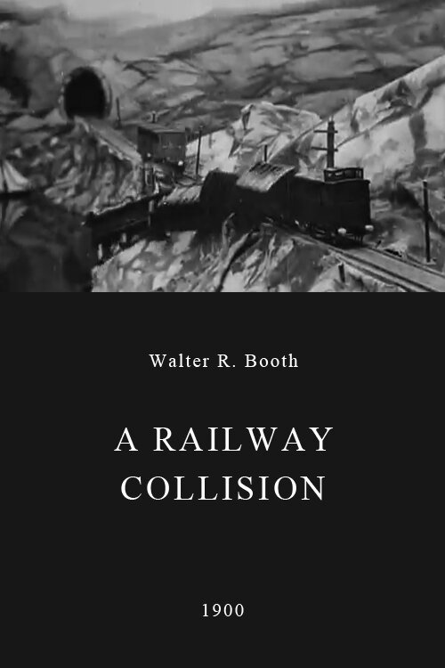Обложка (Постер) Железнодорожное столкновение / A Railway Collision (1900) Обложка (Постер) Железнодорожное столкновение / A Railway Collision (1900)