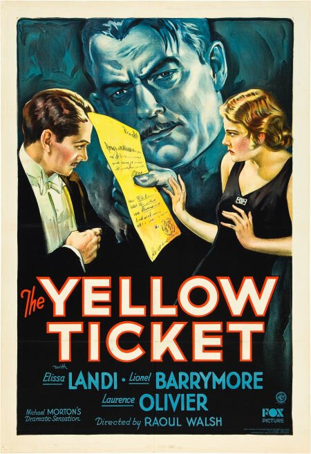 Обложка Желтый билет / The Yellow Ticket (1931) 