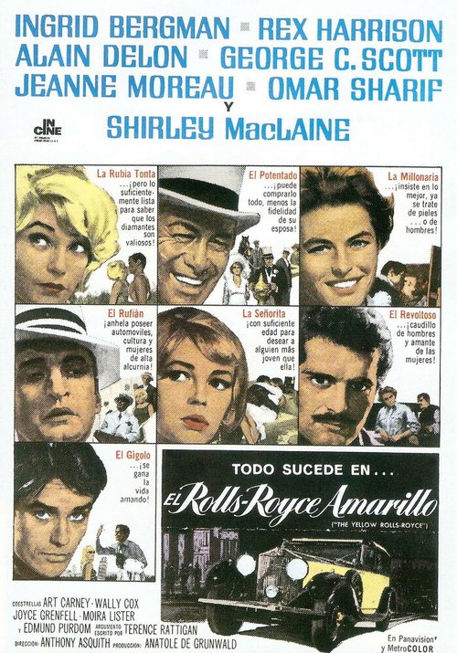 Обложка (Постер) Желтый роллс-ройс / The Yellow Rolls-Royce (1964) SATRip Обложка (Постер) Желтый роллс-ройс / The Yellow Rolls-Royce (1964) SATRip