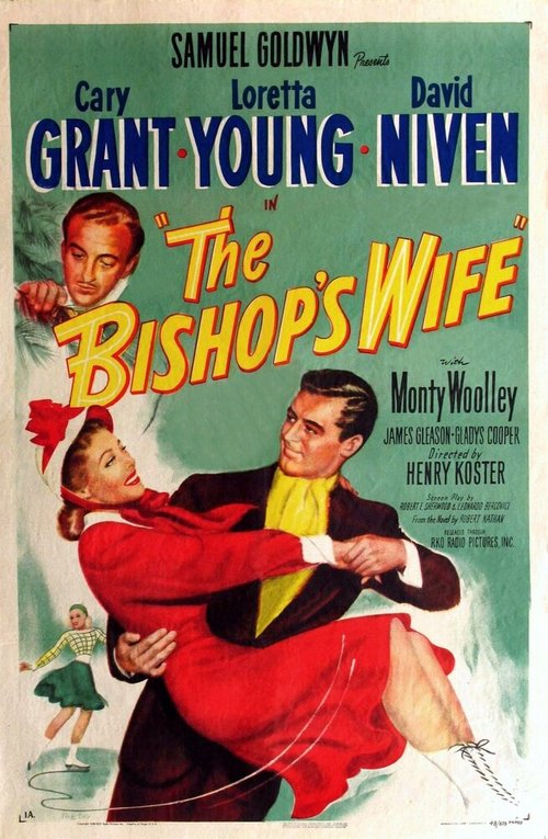 Обложка (Постер) Жена епископа / The Bishop's Wife (1947) SATRip Обложка (Постер) Жена епископа / The Bishop's Wife (1947) SATRip