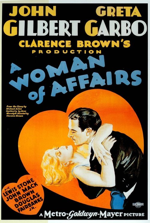 Обложка (Постер) Женщина дела / A Woman of Affairs (1928) SATRip