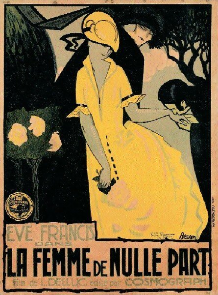 Обложка (Постер) Женщина ниоткуда / La femme de nulle part (1922) SATRip