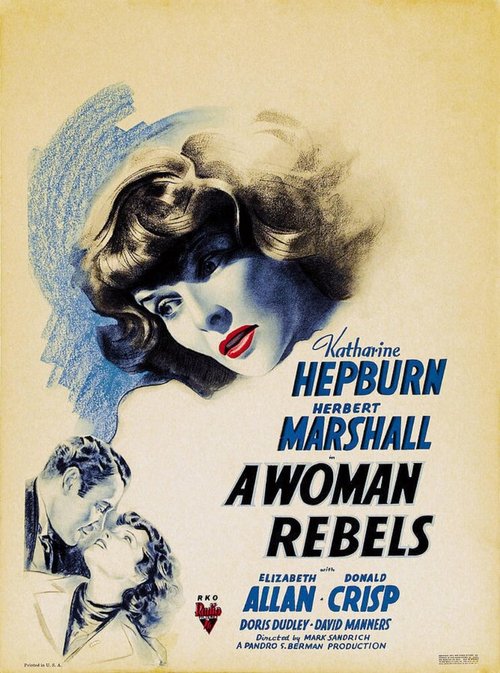 Обложка (Постер) Женщина восстает / A Woman Rebels (1936) SATRip