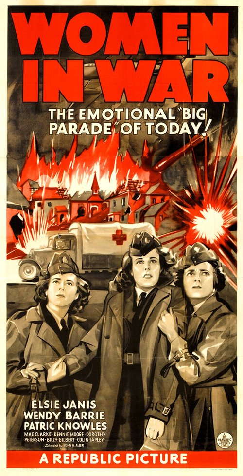 Обложка (Постер) Женщины на войне / Women in War (1940) SATRip Обложка (Постер) Женщины на войне / Women in War (1940) SATRip