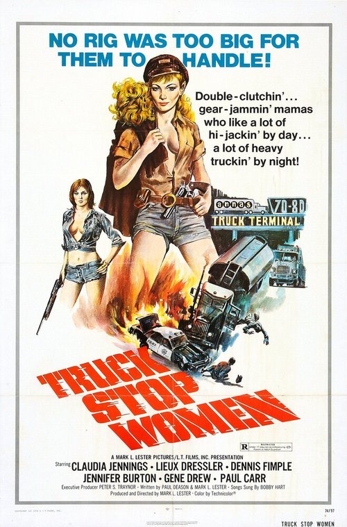 Обложка (Постер) Женщины, останавливающие грузовики / Truck Stop Women (1974) SATRip Обложка (Постер) Женщины, останавливающие грузовики / Truck Stop Women (1974) SATRip