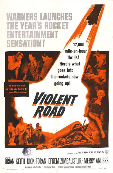 Обложка (Постер) Жестокая дорога / Violent Road (1958) SATRip Обложка (Постер) Жестокая дорога / Violent Road (1958) SATRip