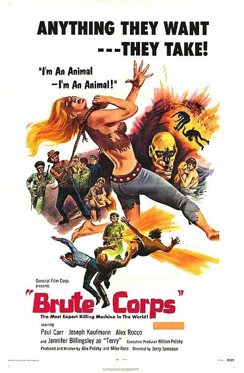 Обложка (Постер) Жестокие береты / Brute Corps (1971) SATRip Обложка (Постер) Жестокие береты / Brute Corps (1971) SATRip