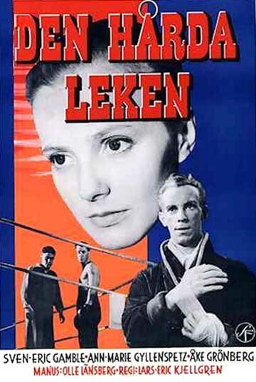 Обложка (Постер) Жестокие игры / Den hårda leken (1956) SATRip