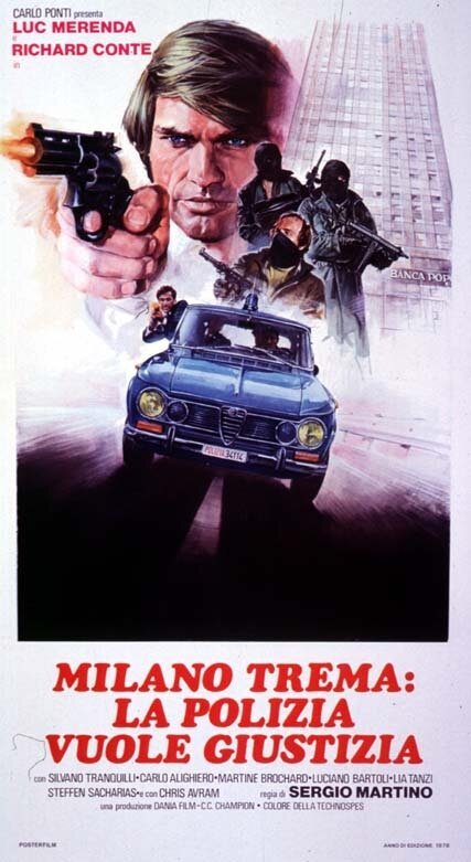 Обложка (Постер) Жестокие профессионалы / Milano trema: la polizia vuole giustizia (1973) SATRip Обложка (Постер) Жестокие профессионалы / Milano trema: la polizia vuole giustizia (1973) SATRip