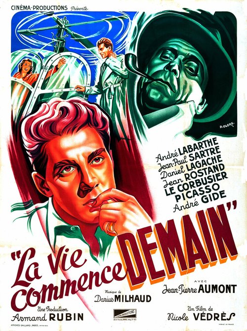 Обложка (Постер) Жизнь начинается завтра / La vie commence demain (1950) SATRip Обложка (Постер) Жизнь начинается завтра / La vie commence demain (1950) SATRip