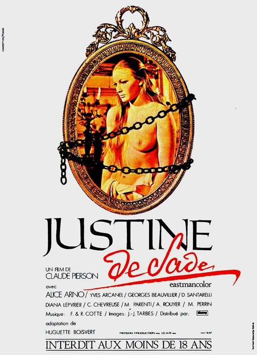 Обложка (Постер) Жюстина де Сад / Justine de Sade (1972) SATRip