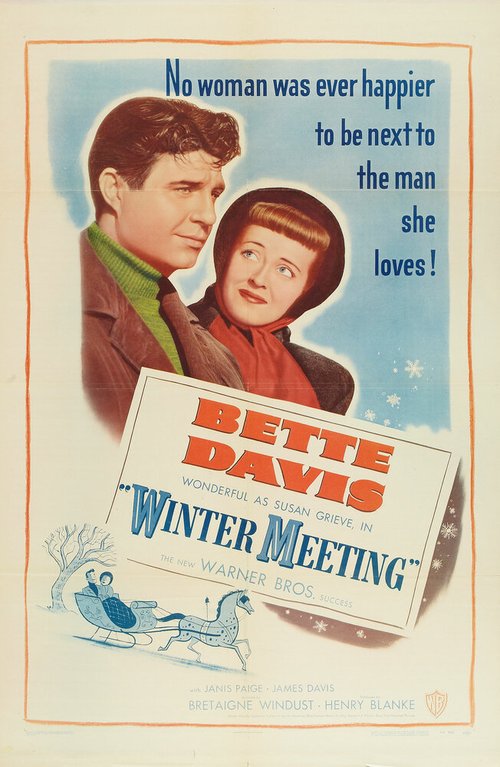 Обложка (Постер) Зимняя встреча / Winter Meeting (1948) SATRip Обложка (Постер) Зимняя встреча / Winter Meeting (1948) SATRip
