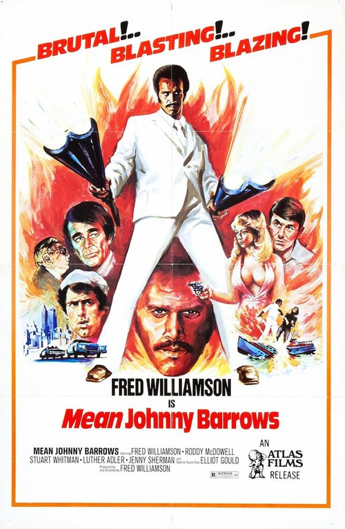Обложка (Постер) Злой Джонни Бэрроуз / Mean Johnny Barrows (1976) SATRip