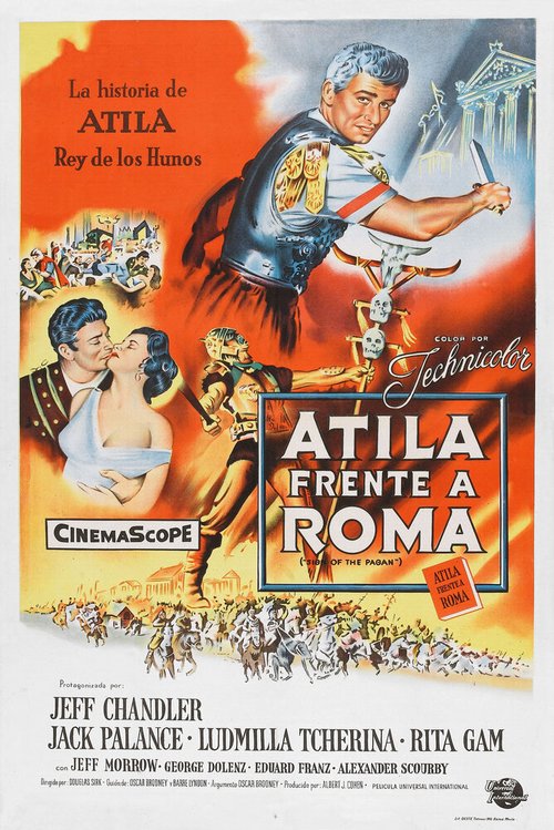 Обложка (Постер) Знак язычника / Sign of the Pagan (1954) SATRip Обложка (Постер) Знак язычника / Sign of the Pagan (1954) SATRip