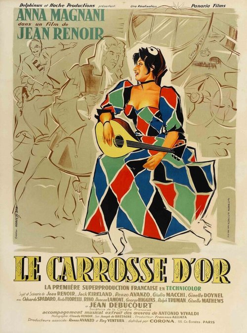 Обложка (Постер) Золотая карета / Le carrosse d'or (1952) SATRip Обложка (Постер) Золотая карета / Le carrosse d'or (1952) SATRip