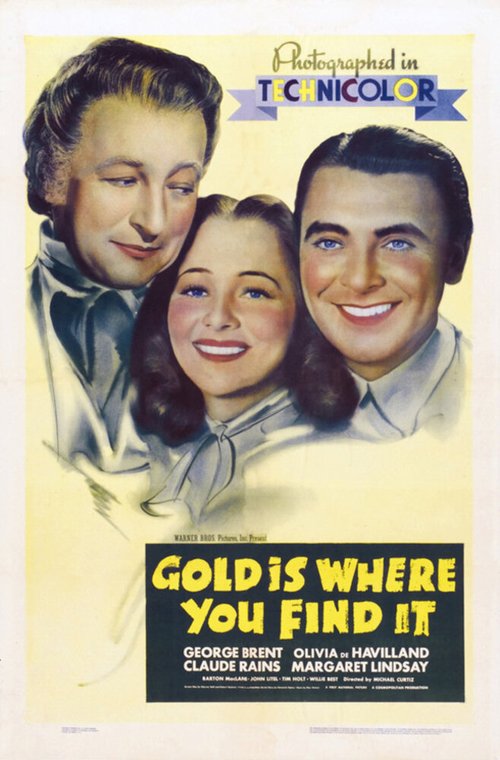 Обложка (Постер) Золото там, где ищешь / Gold Is Where You Find It (1938) SATRip Обложка (Постер) Золото там, где ищешь / Gold Is Where You Find It (1938) SATRip
