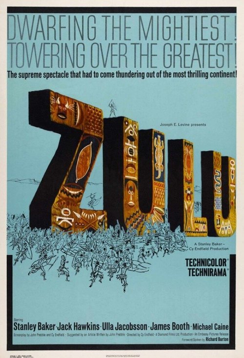 Обложка (Постер) Зулусы / Zulu (1964) SATRip Обложка (Постер) Зулусы / Zulu (1964) SATRip