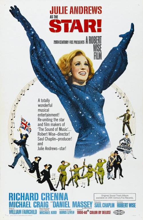 Обложка (Постер) Звезда! / Star! (1968) SATRip Обложка (Постер) Звезда! / Star! (1968) SATRip