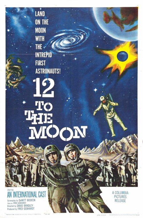 Обложка (Постер) 12 на Луне / 12 to the Moon (1960) SATRip