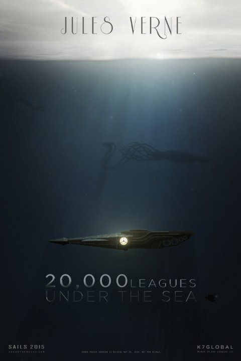 Обложка (Постер) 20000 лье под водой / 20,000 Leagues Under the Sea  