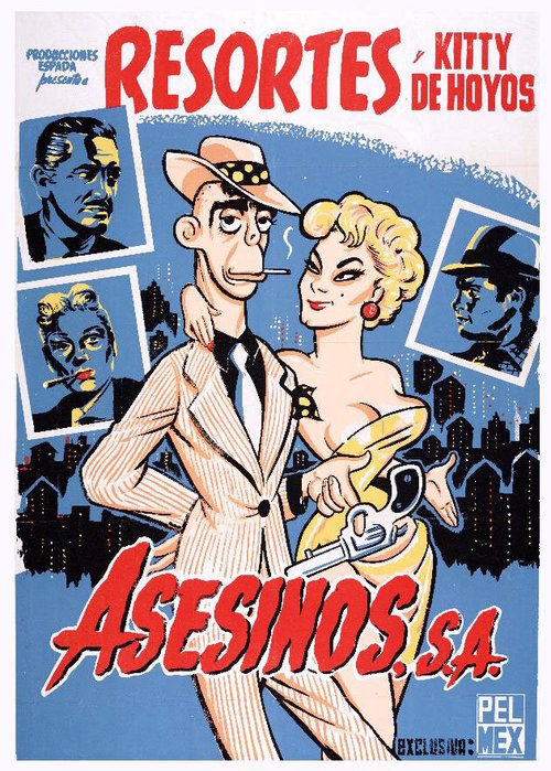 Обложка (Постер) Asesinos, S.A. (1957) SATRip