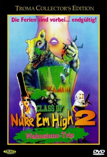 Обложка (Постер) Атомная школа 2 / Class of Nuke 'Em High Part II: Subhumanoid Meltdown (1991) HDRip Обложка (Постер) Атомная школа 2 / Class of Nuke 'Em High Part II: Subhumanoid Meltdown (1991) HDRip