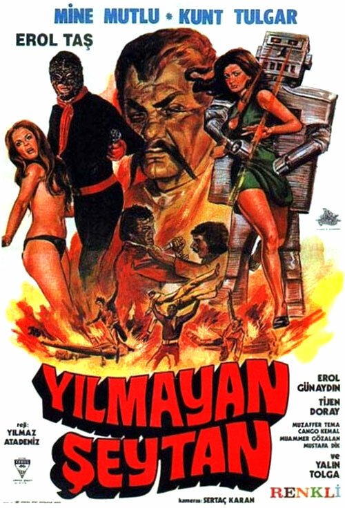 Обложка (Постер) Бессмертный Шайтан / Yilmayan seytan (1972) SATRip Обложка (Постер) Бессмертный Шайтан / Yilmayan seytan (1972) SATRip