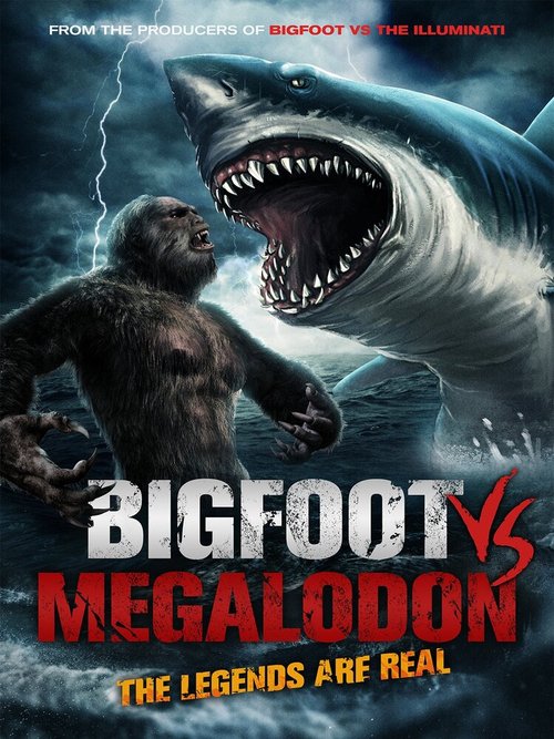 Обложка (Постер) Бигфут против мегалодона / Bigfoot vs Megalodon (2021) HDRip
