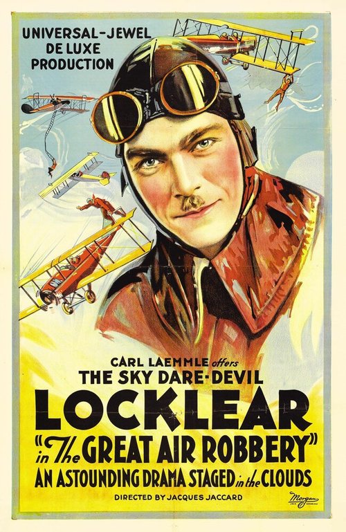 Обложка (Постер) Большое воздушное ограбление / The Great Air Robbery (1919) SATRip