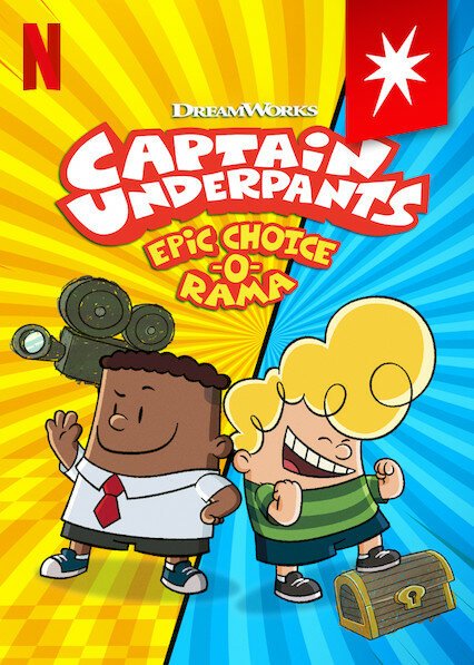 Обложка (Постер) Captain Underpants: Epic Choice-o-Rama (2020) HDRip