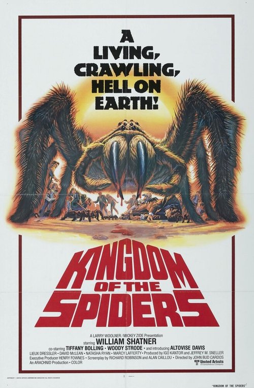 Обложка (Постер) Царство пауков / Kingdom of the Spiders (1977) SATRip