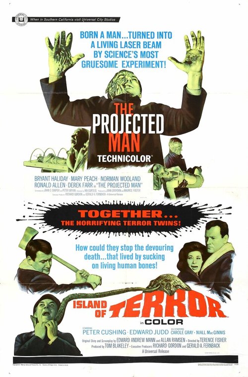 Обложка (Постер) Человек — проекция / The Projected Man (1966) SATRip Обложка (Постер) Человек — проекция / The Projected Man (1966) SATRip