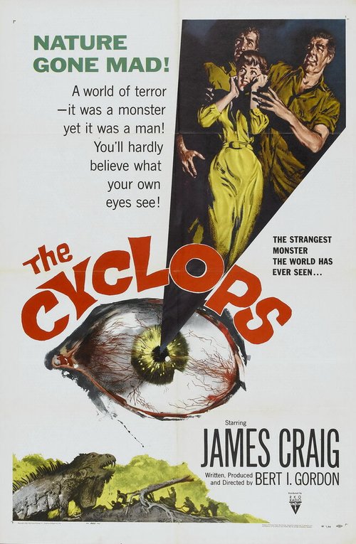 Обложка (Постер) Циклопы / The Cyclops (1957) SATRip