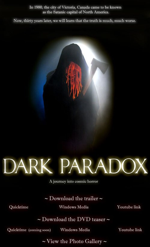 Обложка (Постер) Dark Paradox (2007) HDRip Обложка (Постер) Dark Paradox (2007) HDRip