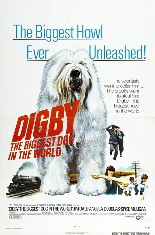 Обложка (Постер) Дигби, самый большой пес в мире / Digby, the Biggest Dog in the World (1973) SATRip Обложка (Постер) Дигби, самый большой пес в мире / Digby, the Biggest Dog in the World (1973) SATRip
