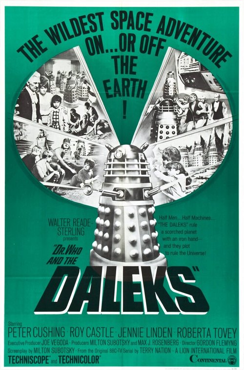 Обложка (Постер) Доктор Кто и Далеки / Dr. Who and the Daleks (1965) SATRip