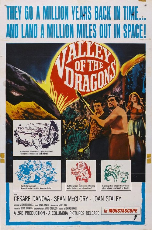 Обложка (Постер) Долина драконов / Valley of the Dragons (1961) SATRip
