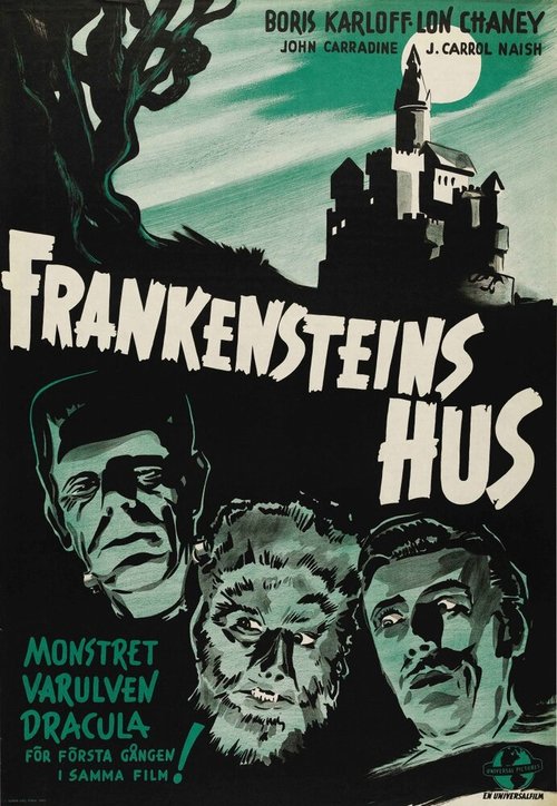 Обложка (Постер) Дом Франкенштейна / House of Frankenstein (1944) SATRip