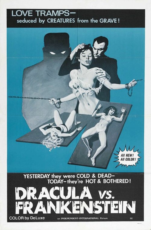 Обложка (Постер) Дракула против Франкенштейна / Dracula vs. Frankenstein (1971) SATRip Обложка (Постер) Дракула против Франкенштейна / Dracula vs. Frankenstein (1971) SATRip