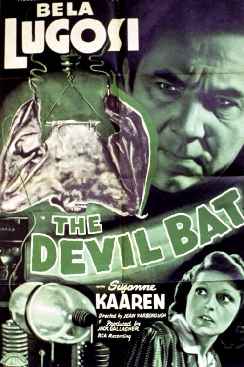 Обложка (Постер) Дьявольская летучая мышь / The Devil Bat (1940) SATRip