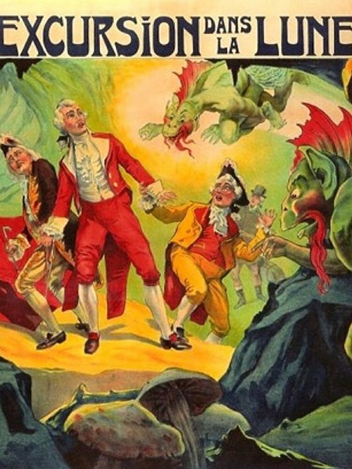 Обложка (Постер) Экскурсия на Луну / Excursion dans la lune (1908) 