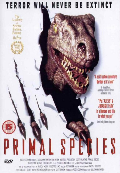 Обложка (Постер) Эксперимент «Карнозавр 3» / Carnosaur 3: Primal Species (1996) HDRip Обложка (Постер) Эксперимент «Карнозавр 3» / Carnosaur 3: Primal Species (1996) HDRip