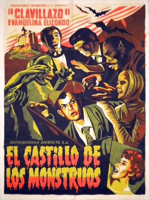 Обложка (Постер) El castillo de los monstruos (1958) SATRip