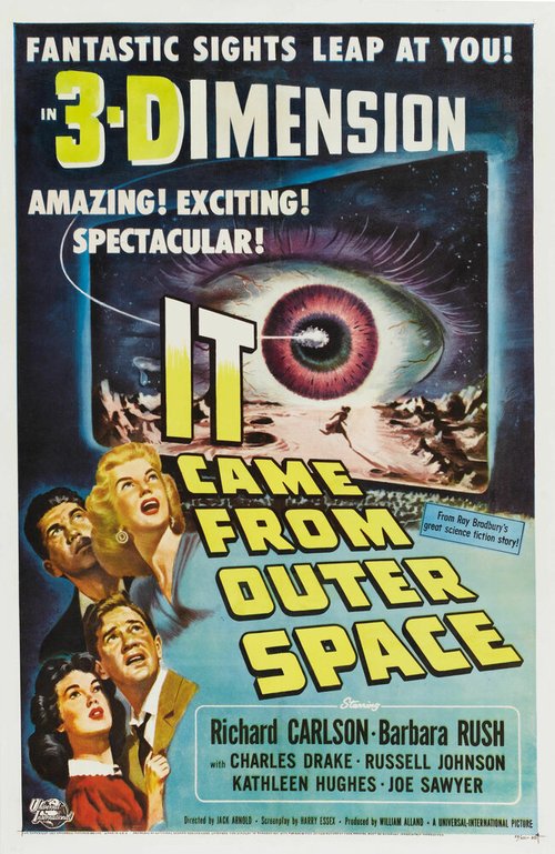 Обложка (Постер) Это прибыло из космоса / It Came from Outer Space (1953) SATRip