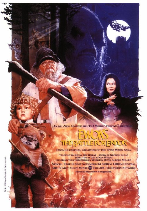 Обложка (Постер) Эвоки: Битва за Эндор / Ewoks: The Battle for Endor (1985) SATRip Обложка (Постер) Эвоки: Битва за Эндор / Ewoks: The Battle for Endor (1985) SATRip