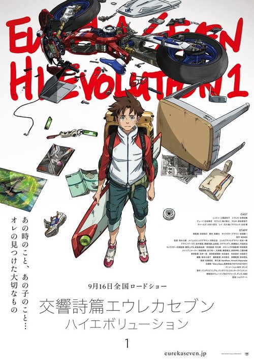 Обложка (Постер) Эврика 7: Высокая эволюция 1 / Koukyoushihen Eureka Seven: Hi-Evolution 1 (2017) HDRip Обложка (Постер) Эврика 7: Высокая эволюция 1 / Koukyoushihen Eureka Seven: Hi-Evolution 1 (2017) HDRip