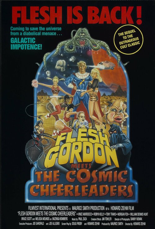 Обложка (Постер) Флеш Гордон 2 / Flesh Gordon Meets the Cosmic Cheerleaders (1990) HDRip Обложка (Постер) Флеш Гордон 2 / Flesh Gordon Meets the Cosmic Cheerleaders (1990) HDRip
