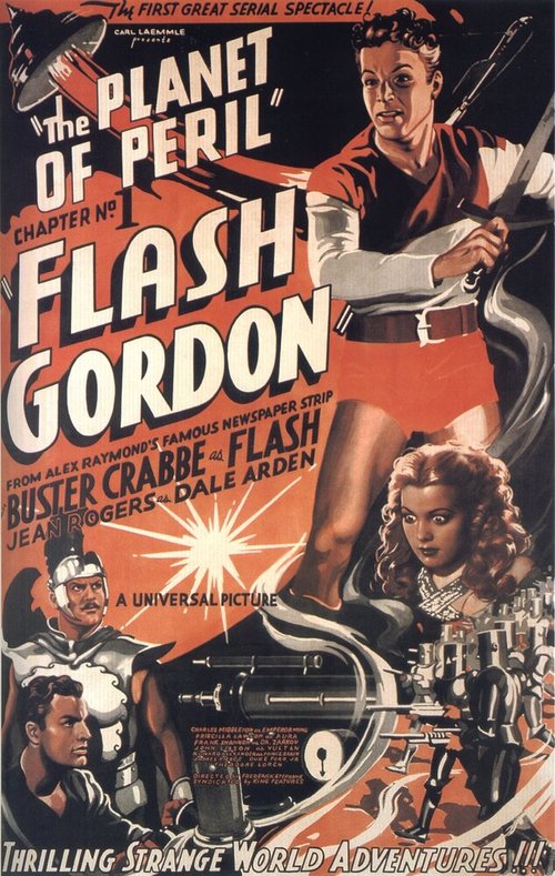 Обложка (Постер) Флэш Гордон / Flash Gordon (1936) SATRip