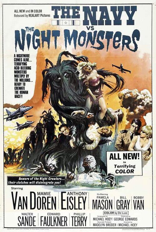 Обложка (Постер) Флот против ночных чудовищ / The Navy vs. the Night Monsters (1966) SATRip Обложка (Постер) Флот против ночных чудовищ / The Navy vs. the Night Monsters (1966) SATRip