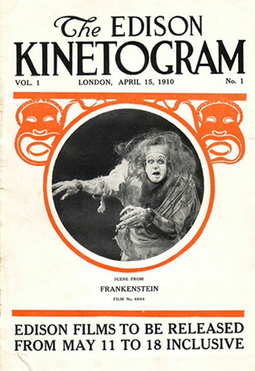 Обложка (Постер) Франкенштейн / Frankenstein (1910) 